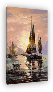 Sailing boat (vászonkép)