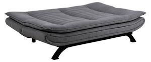 Ízléses ágyazható kanapé Alun 196 cm - sötétszürke