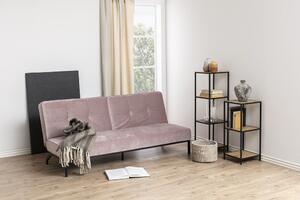 Ízléses ágyazható kanapé Amadeo 198 cm - rózsaszín