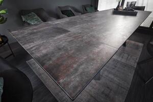 Széthúzható kerámia étkezőasztal Callen 180-220-260 cm láva