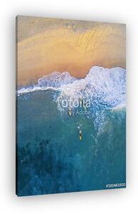 People going surfing at Bronte Beach (vászonkép)