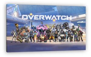 Overwatch - Team Wide (vászonkép)
