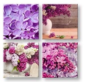 Falikép Lilacs 4 részes XOBKOL05E42