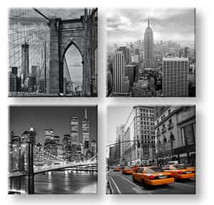 Kedvezmény 40% Vászonkép Big apple 4 részes XOBKOL08E42