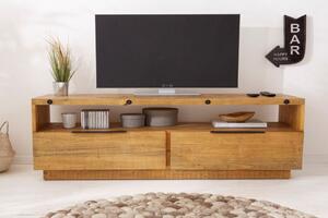 Stílusos TV asztal Harlow 150 cm natúrszínű fenyő