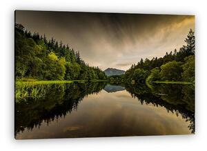 The Lochan, Skót felföld (vászonkép)