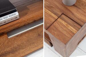 Luxus TV asztal Timber masszív fából 135 cm