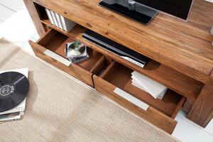 Luxus TV asztal Timber masszív fából 135 cm