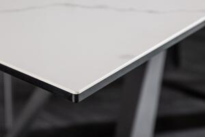 Meghosszabbítható étkezőasztal Kody 180-230 kerámia - márvány minta