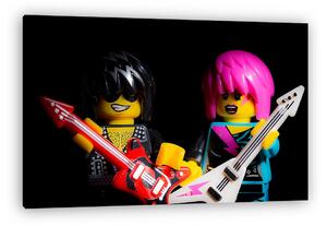 LEGO Characters - Rock banda (vászonkép)