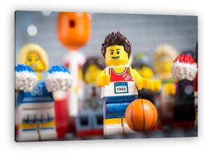 LEGO Characters - Kosárlabdajátékos (vászonkép)