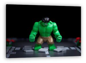 LEGO Characters - Hulk, ma nincs jó napod? (vászonkép)
