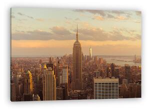 New York City - Naplementében (vászonkép)
