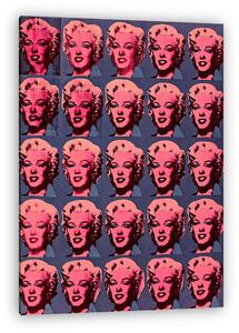 Pop art - Pink Marilyn (vászonkép)