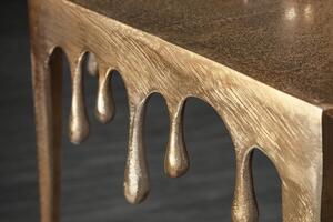 Design oldalsó asztal Gwendolyn S 44 cm arany