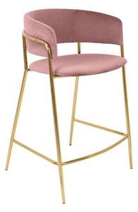 Delta - Bársony Bárszék - Rózsa - 65cm