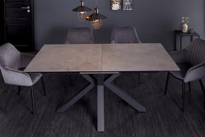 Design étkezőasztal Age 180-225 cm kerámia beton