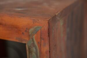 Design kisasztal Jacktar 45 cm újrahasznosított fa