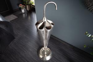Design állvány esernyőkhöz Harlean 91 cm ezüst
