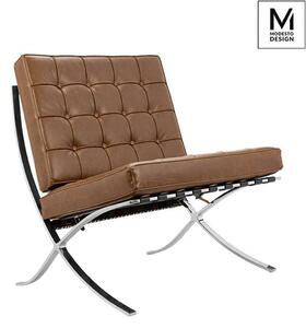 Modesto Barcelon Fotel - Ökobőr - 76cm