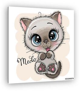 Miau - Cica (vászonkép)