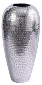 Design váza Khalil 50 cm ezüst - raktáron