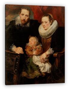 Anthony van Dyck : Családi portré (vászonkép)