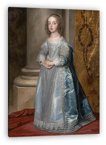 Anthony van Dyck : Mária hercegnő, I. Károly angol király lánya (vászonkép)