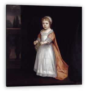 Anthony van Dyck : Anne Fitzroy, Sussex hercegnője (vászonkép)