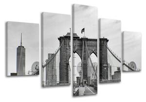 5 részes falfestmény CITY / NEW YORK ME114E50
