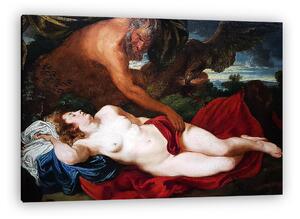 Anthony van Dyck : Jupiter és Antiope (vászonkép)