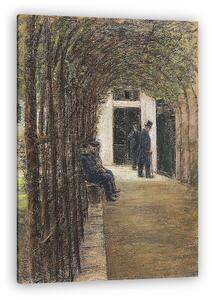 Max Liebermann: Idősek otthona Amszterdamban (1880) (vászonkép)