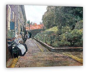 Max Liebermann: Leideni utcakép (vászonkép)
