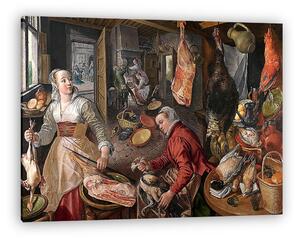 Joachim Beuckelaer: TŰZ - A négy elem sorozat (vászonkép)