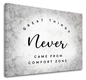 Motivációs vászonképek Great things