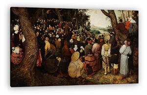 Pieter Bruegel the Elder: Keresztelő Szent János prédikációja (vászonkép)