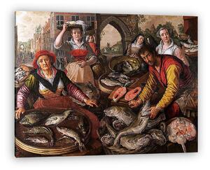 Joachim Beuckelaer: VÍZ - A négy elem sorozat (vászonkép)