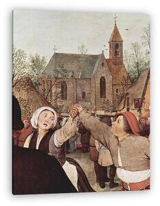 Pieter Bruegel the Elder: Paraszttánc (részlet) (vászonkép)