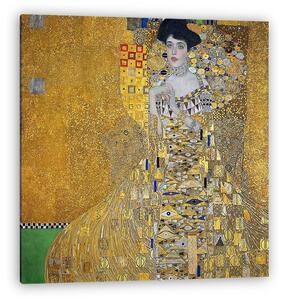 Gustav Klimt: Adele Bloch portréja - színverzió 5 (vászonkép)