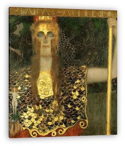 Gustav Klimt: Pallas Athené, 1898 (színverzió 1.) (vászonkép)