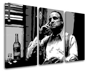 Nyomtatott POP Art kép Marlon Brando 3 részek mb2