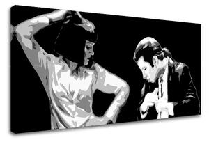 Nyomtatott POP Art festmény Pulp Fiction 1 rész pulp4