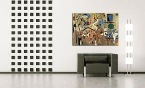 A kép vásznon CARNIVAL OF HARLEQUIN - Joan Miro REP071