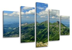 5 részes falfestmény SLOVÁKIA / TATRY SK033E50