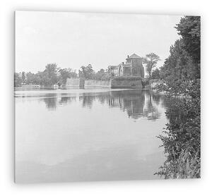 FORTEPAN: Tatai vár (1960) (vászonkép)