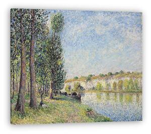 Alfred Sisley: A Loing folyó Moretnál (vászonkép)