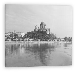 FORTEPAN: Esztergom, az Ószeminárium és a Bazilika (1955) (vászonkép)