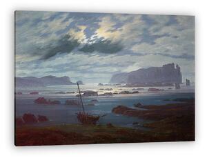 Caspar David Friedrich: Északi-tenger, holdfényben (vászonkép)