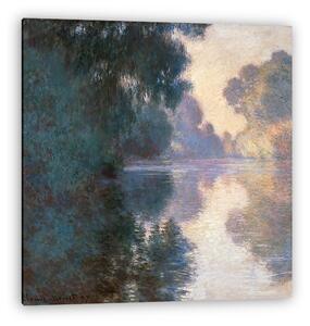 Claude Monet: Reggel a Szajnánál, tiszta időben (vászonkép)