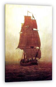 Caspar David Friedrich: Vitorlás (vászonkép)